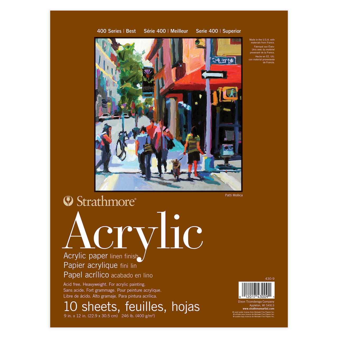 12 Pack: Strathmore® 400 Series Acrylic Paper Pad